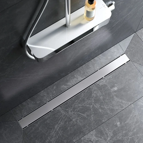 Душевой лоток AM.PM Prime Flow W02SC-U11-090-04SB Flow Tile 90см, сталь матовая Душевой лоток AM.PM Prime Flow W02SC-U11-090-04SB Flow Tile 90см, сталь матовая