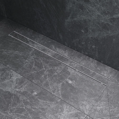 Душевой лоток AM.PM Prime Flow W02SC-U11-090-04SB Flow Tile 90см, сталь матовая Душевой лоток AM.PM Prime Flow W02SC-U11-090-04SB Flow Tile 90см, сталь матовая