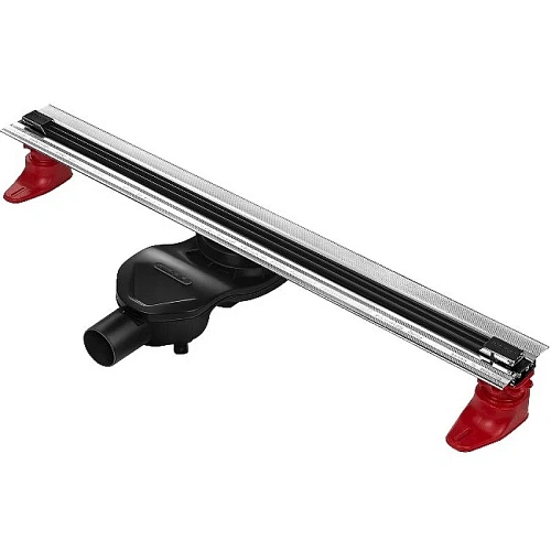 Душевой лоток BERGES SUPER Slim 800 нержавеющая сталь, решетка матовый черный, S-сифон D50 боковой 095154 Душевой лоток BERGES SUPER Slim 800 нержавеющая сталь, решетка матовый черный, S-сифон D50 боковой 095154