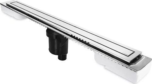 Душевой лоток BERGES TOP Stark 700, матовый хром, S-сифон D50/105 H50 вертикальный 090050 Душевой лоток BERGES TOP Stark 700, матовый хром, S-сифон D50/105 H50 вертикальный 090050