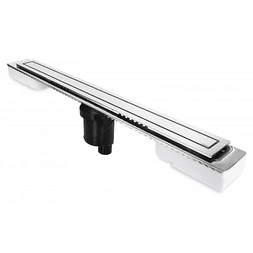 Душевой лоток BERGES TOP Stark 800, хром глянец, S-сифон D50/105 H50 вертикальный 091051 Душевой лоток BERGES TOP Stark 800, хром глянец, S-сифон D50/105 H50 вертикальный 091051