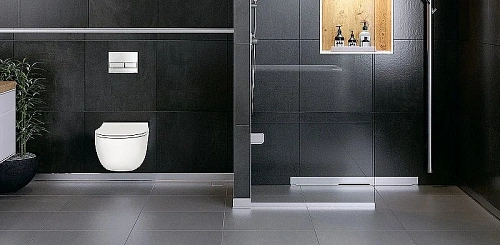 Душевой лоток BERGES WALL 600 пристенный, матовый хром, S-сифон D50/105 H50 вертикальный 090056 Душевой лоток BERGES WALL 600 пристенный, матовый хром, S-сифон D50/105 H50 вертикальный 090056