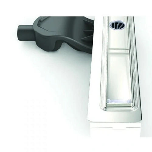 Душевой лоток BERGES В1 Antik 400, матовый хром, S-сифон D50/105 H50 вертикальный 090022 Душевой лоток BERGES В1 Antik 400, матовый хром, S-сифон D50/105 H50 вертикальный 090022