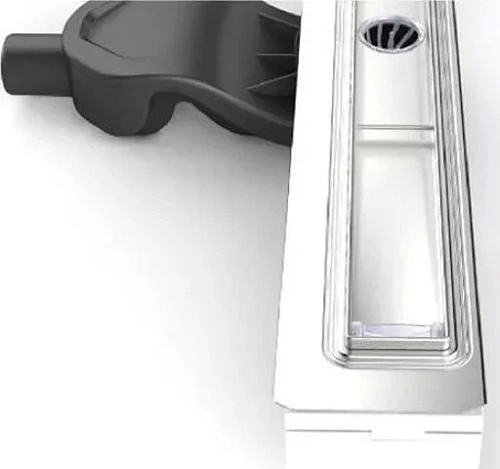 Душевой лоток BERGES В1 Keramik 500, золото глянец, S-сифон D50 H60 боковой 092116 Душевой лоток BERGES В1 Keramik 500, золото глянец, S-сифон D50 H60 боковой 092116