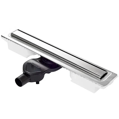 Душевой лоток BERGES В1 Keramik 700, матовый хром, S-сифон D50 H60 боковой 090118 Душевой лоток BERGES В1 Keramik 700, матовый хром, S-сифон D50 H60 боковой 090118