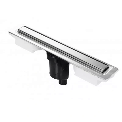 Душевой лоток BERGES В1 Keramik 800, хром глянец, S-сифон D50/105 H50 вертикальный 091019 Душевой лоток BERGES В1 Keramik 800, хром глянец, S-сифон D50/105 H50 вертикальный 091019