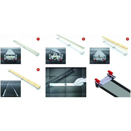 Душевой лоток BERGES С1 Norma 600 нержавеющая сталь, матовый черный, S-сифонD50/110 вертикальный 095037 Душевой лоток BERGES С1 Norma 600 нержавеющая сталь, матовый черный, S-сифонD50/110 вертикальный 095037