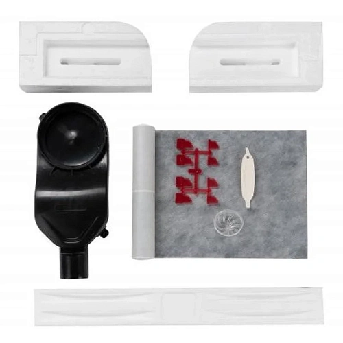 Душевой лоток BERGES С1 Norma 800 нержавеющая сталь, матовый черный, S-сифон D50 боковой 095139 Душевой лоток BERGES С1 Norma 800 нержавеющая сталь, матовый черный, S-сифон D50 боковой 095139