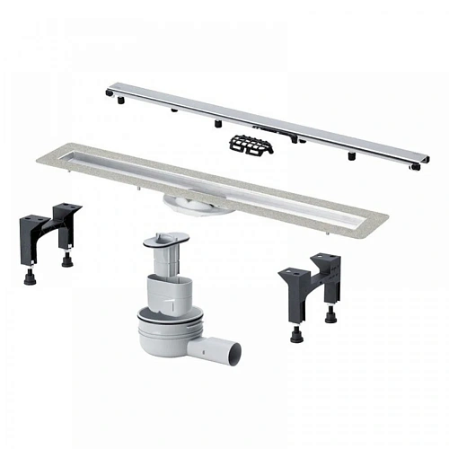 Душевой лоток Viega Advantix 75см 753153 с решеткой ER10 мод. 4983.10 Душевой лоток Viega Advantix 75см 753153 с решеткой ER10 мод. 4983.10