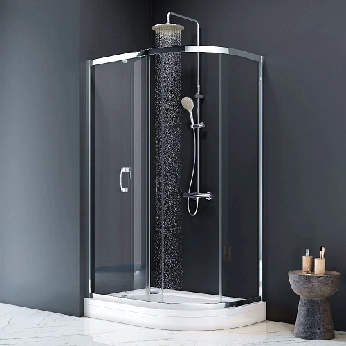 Душевой поддон AM.PM Like W83T-302L120W левосторонний, 120x80, белый акрил Душевой поддон AM.PM Like W83T-302L120W левосторонний, 120x80, белый акрил