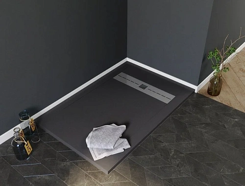 Душевой поддон Aquanet Delight 120х90 черный 00260112 Душевой поддон Aquanet Delight 120х90 черный 00260112