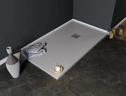 Душевой поддон Aquanet Pleasure 160х90 серый 00258881 Душевой поддон Aquanet Pleasure 160х90 серый 00258881