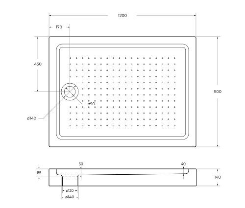 Душевой поддон BelBagno TRAY-BB-AH-120/90-15-W 1200x900 акриловый белый Душевой поддон BelBagno TRAY-BB-AH-120/90-15-W 1200x900 акриловый белый