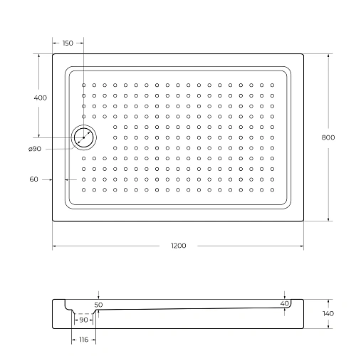 Душевой поддон CEZARES TRAY-A-AH-120/80-15-W0 1200x800 акрил, белый Душевой поддон CEZARES TRAY-A-AH-120/80-15-W0 1200x800 акрил, белый