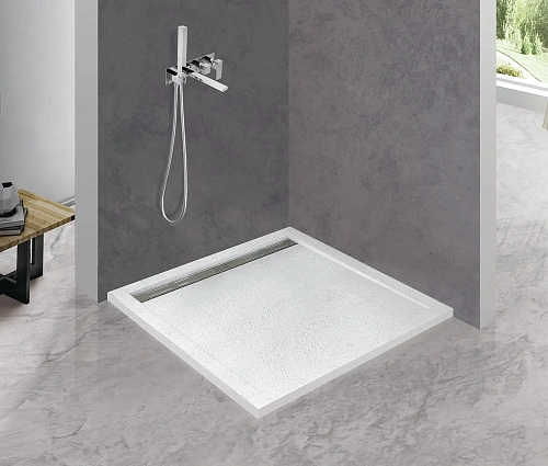 Душевой поддон CEZARES TRAY-AS-A-100-30-W 1000x1000 искусственный камень, белый Душевой поддон CEZARES TRAY-AS-A-100-30-W 1000x1000 искусственный камень, белый