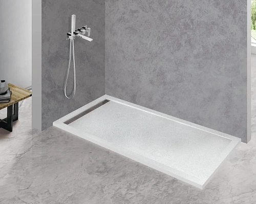 Душевой поддон CEZARES TRAY-AS-AH-150/90-30-W 1500x900 искусственный камень, белый Душевой поддон CEZARES TRAY-AS-AH-150/90-30-W 1500x900 искусственный камень, белый