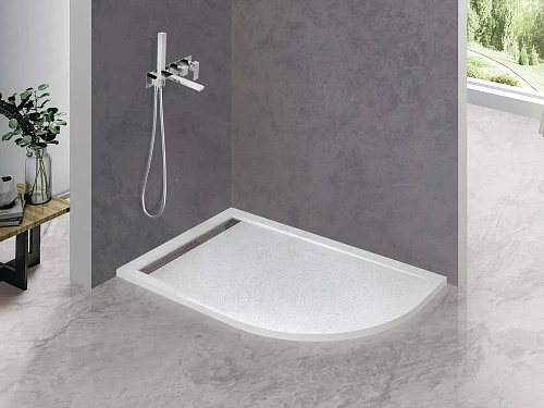 Душевой поддон CEZARES TRAY-AS-RH-120/80-30-W-L 1200x800 искусственный камень, белый Душевой поддон CEZARES TRAY-AS-RH-120/80-30-W-L 1200x800 искусственный камень, белый