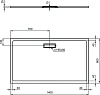 Душевой поддон Ideal Standard T4470V1 ULTRAFLAT NEW 140x80x2,5 см