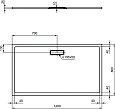 Душевой поддон Ideal Standard T4470V1 ULTRAFLAT NEW 140x80x2,5 см Душевой поддон Ideal Standard T4470V1 ULTRAFLAT NEW 140x80x2,5 см