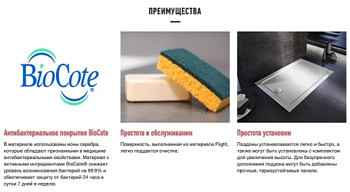 Душевой поддон Jacob Delafon Flight E62451-00 120x90 Душевой поддон Jacob Delafon Flight E62451-00 120x90