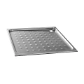 Душевой поддон NOFER 13052.80.S из нержавеющей стали 800x800 мм Душевой поддон NOFER 13052.80.S из нержавеющей стали 800x800 мм