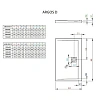 Душевой поддон Radaway Agros D 4AD916-01 90x160 Душевой поддон Radaway Agros D 4AD916-01 90x160