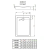 Душевой поддон Radaway Doros F Compact SDRFP1280-05 120x80 Душевой поддон Radaway Doros F Compact SDRFP1280-05 120x80
