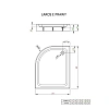 Душевой поддон Radaway Laros E SLE81017-01R 100x80 R Душевой поддон Radaway Laros E SLE81017-01R 100x80 R