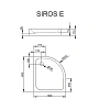 Душевой поддон Radaway Siros E Compact SBE8917-1L 90x80 L Душевой поддон Radaway Siros E Compact SBE8917-1L 90x80 L