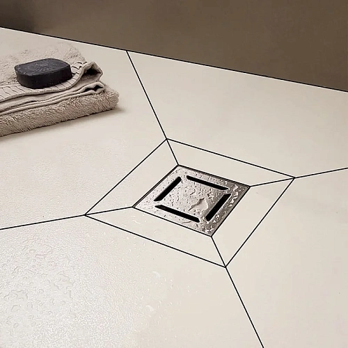 Душевой трап BERGES PLATZ Norma 150х150, хром глянец, S-сифон D50 H60 боковой 091159 Душевой трап BERGES PLATZ Norma 150х150, хром глянец, S-сифон D50 H60 боковой 091159