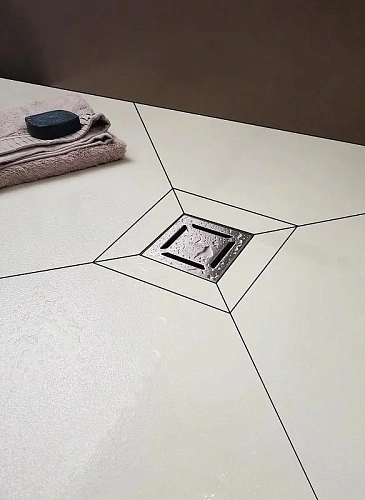 Душевой трап BERGES ZENTRUM Norma 100х100, матовый хром, выпуск D50/75/110 H74 вертикальный 090462 Душевой трап BERGES ZENTRUM Norma 100х100, матовый хром, выпуск D50/75/110 H74 вертикальный 090462