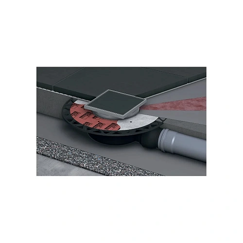 Душевой трап TECE TECEdrainpoint DN 50 с основой под плитку KDP-L50 Душевой трап TECE TECEdrainpoint DN 50 с основой под плитку KDP-L50