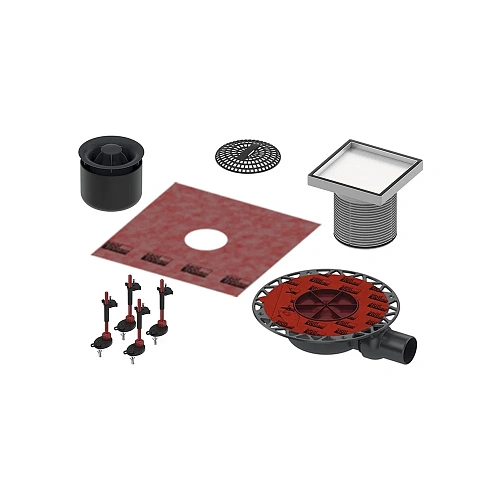 Душевой трап TECE TECEdrainpoint DN 50 с основой под плитку KDP-N50 Душевой трап TECE TECEdrainpoint DN 50 с основой под плитку KDP-N50