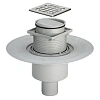 Душевой трап Viega 100х100 583224 с фланцем Душевой трап Viega 100х100 583224 с фланцем