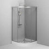 Душевой уголок AM.PM Gem W90G-401-100WT 100х100, стекло прозрачное, профиль матовое серебо,без поддо Душевой уголок AM.PM Gem W90G-401-100WT 100х100, стекло прозрачное, профиль матовое серебо,без поддо