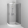 Душевой уголок AM.PM Gem W90G-401-100WT 100х100, стекло прозрачное, профиль матовое серебо,без поддо Душевой уголок AM.PM Gem W90G-401-100WT 100х100, стекло прозрачное, профиль матовое серебо,без поддо