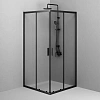 Душевой уголок AM.PM Gem W90G-403-100100-BT 100x100 черный матовый, стекло прозрачное Душевой уголок AM.PM Gem W90G-403-100100-BT 100x100 черный матовый, стекло прозрачное