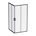 Душевой уголок AM.PM Gem W90G-403-100100-BT 100x100 черный матовый, стекло прозрачное Душевой уголок AM.PM Gem W90G-403-100100-BT 100x100 черный матовый, стекло прозрачное