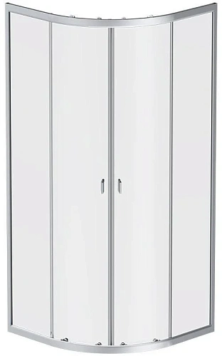 Душевой уголок AM.PM X-Joy Twin Slide W88G-205-080MT 80x80 без поддона, профиль матовый хром, стекло Душевой уголок AM.PM X-Joy Twin Slide W88G-205-080MT 80x80 без поддона, профиль матовый хром, стекло