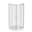 Душевой уголок AM.PM X-Joy W88E-205-080MT64 Twin Slide c поддоном, 80x80, профиль хром матовый Душевой уголок AM.PM X-Joy W88E-205-080MT64 Twin Slide c поддоном, 80x80, профиль хром матовый