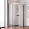 Душевой уголок AM.PM X-Joy W94G-403-100100-MT1K раздвижные двери 100x100 профиль хром матовый, стекло прозрачное Душевой уголок AM.PM X-Joy W94G-403-100100-MT1K раздвижные двери 100x100 профиль хром матовый, стекло прозрачное