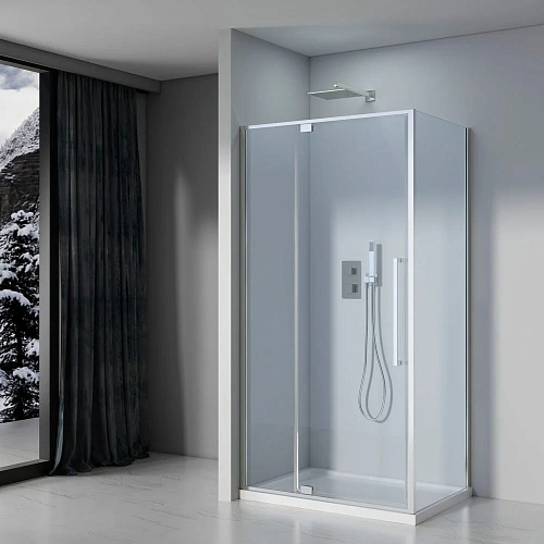 Душевой уголок Black&White S812 CC (1000х1000х1950) 8121000C Душевой уголок Black&White S812 CC (1000х1000х1950) 8121000C