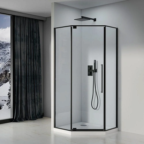 Душевой уголок Black&White S815 BC (900х900х1950) 815900 Душевой уголок Black&White S815 BC (900х900х1950) 815900