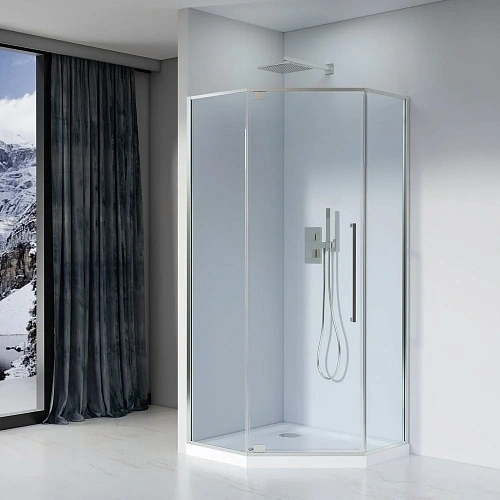 Душевой уголок Black&White S815 CC (900х900х1950) 815900C Душевой уголок Black&White S815 CC (900х900х1950) 815900C