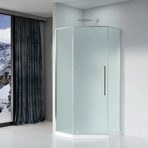 Душевой уголок Black&White S815 CF (900х900х1950) 815900CF Душевой уголок Black&White S815 CF (900х900х1950) 815900CF