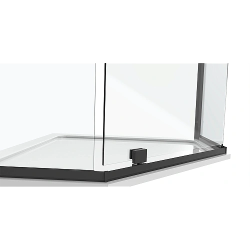 Душевой уголок Black&White S875 Black (900х900х1950) 8759090 Душевой уголок Black&White S875 Black (900х900х1950) 8759090