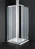 Душевой уголок CEZARES ANIMA-W-A-2-90-P-Cr 90x90см стекло рифленое, профиль хром
