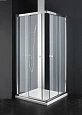 Душевой уголок CEZARES ANIMA-W-A-2-90-P-Cr 90x90см стекло рифленое, профиль хром Душевой уголок CEZARES ANIMA-W-A-2-90-P-Cr 90x90см стекло рифленое, профиль хром