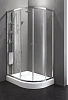 Душевой уголок CEZARES ANIMA-W-RH-2-120/100-C-Cr-L 120x100см стекло прозрачное, профиль хром