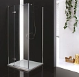 Душевой уголок CEZARES BERGAMO-W-A-1-100-C-Cr-L 100x100см стекло прозрачное, профиль хром Душевой уголок CEZARES BERGAMO-W-A-1-100-C-Cr-L 100x100см стекло прозрачное, профиль хром